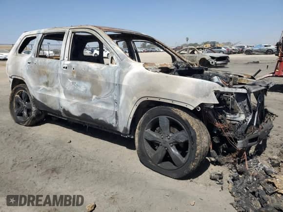 2015 Jeep Grand Cherokee High Altitude z VIN 1C4RJECG9FC144373, wystawiony jako Copart lot #61863795 z przebiegiem Nie podano mil oraz Nie do naprawy • Non repairable. Historia ofert i sprzedaży dostępna na DreamBid. Obrazek 4.