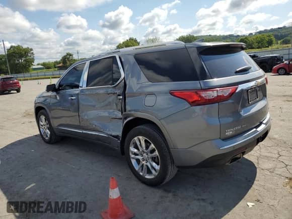 2021 Chevrolet Traverse High Country with VIN 1GNEVNKW1MJ182370, listed as a Copart auction lot 67982895 with 80,417 mi miles and Non repairable. Bid and sale history available at DreamBid. Image 2.