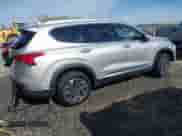 2022 Hyundai Santa Fe Blue with VIN KM8S2DA19NU042485, listed as a IAAI auction lot 42033983 with 80,301 mi miles and . Bid and sale history available at DreamBid. Image 4.