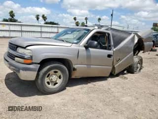2000 Chevrolet Silverado 1500 with VIN 1GCEC14W0YE189118, listed as a Copart auction lot 63465025 with 185,329 mi miles and Salvage title. Bid and sale history available at DreamBid. Image 1.