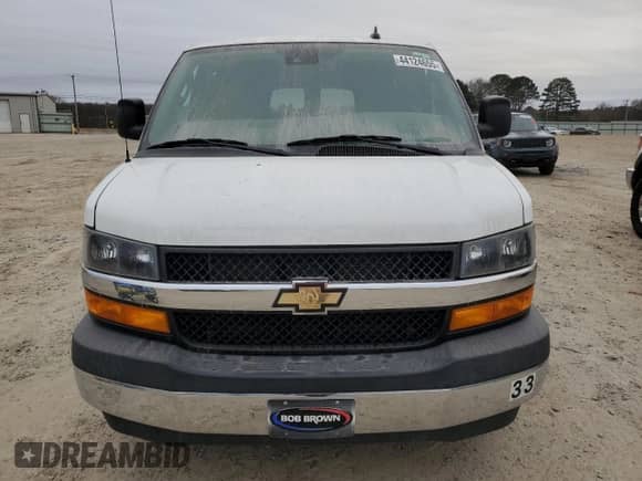 2020 Chevrolet Express Passenger LT с VIN 1GAZGPFG5L1169356, выставлен на аукционе Copart как лот 44124655 с пробегом 33 599 миль миль и Списание • Salvage title. История ставок и продаж доступна на DreamBid. Изображение 5.
