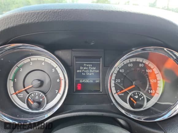 2012 Dodge Durango Crew with VIN 1C4SDJDT4CC286431, listed as a Copart auction lot 70442875 with 164,586 mi miles and Non repairable. Bid and sale history available at DreamBid. Image 9.