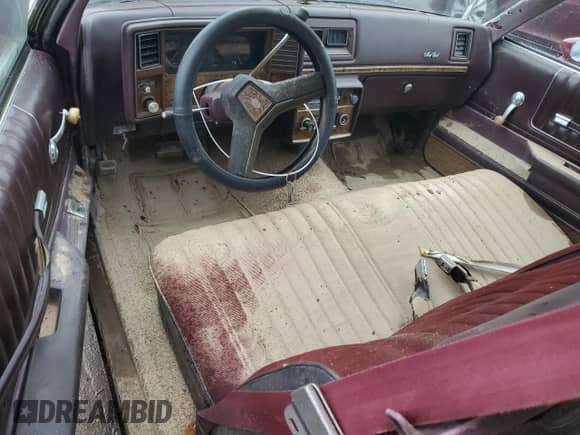 1980 Chevrolet Monte Carlo с VIN 1Z37JA1416268, выставлен на аукционе Copart как лот 72989804 с пробегом 73 966 миль миль и Списание • Salvage title. История ставок и продаж доступна на DreamBid. Изображение 8.