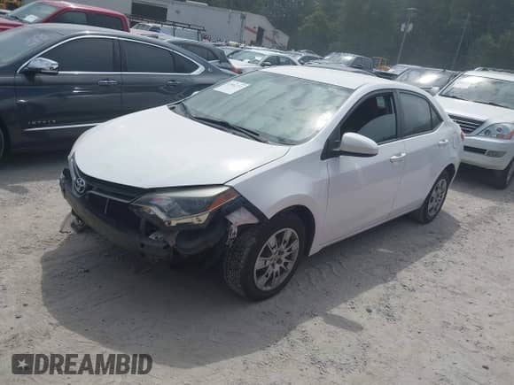 2016 Toyota Corolla L with VIN 2T1BURHE7GC603884, listed as a IAAI auction lot 43082732 with 184,300 mi miles and . Bid and sale history available at DreamBid. Image 2.