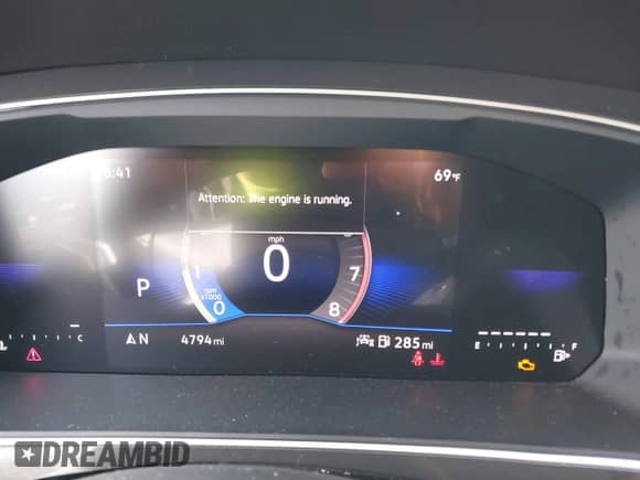 2024 Volkswagen Tiguan S с VIN 3VVRB7AX7RM206806, выставлен на аукционе IAAI как лот 42229041 с пробегом 4 794 миль миль и . История ставок и продаж доступна на DreamBid. Изображение 7.