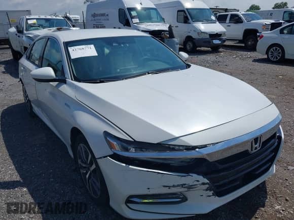 2019 Honda Accord with VIN 1HGCV3F10KA006296, listed as a IAAI auction lot 42768771 with 79,467 mi miles and . Bid and sale history available at DreamBid. Image 6.