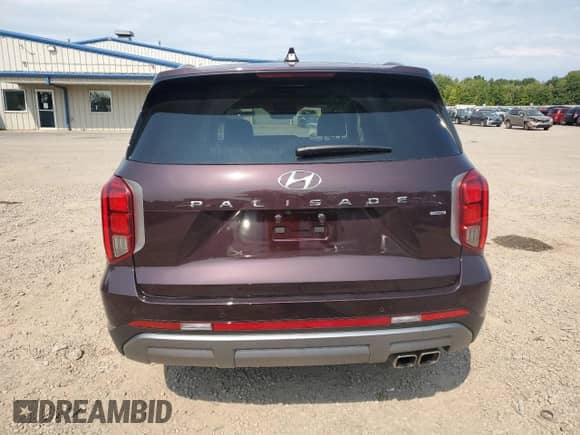 2024 Hyundai Palisade SEL с VIN KM8R4DGE6RU775411, выставлен на аукционе Copart как лот 70783664 с пробегом 2 524 миль миль и Списание • Salvage title. История ставок и продаж доступна на DreamBid. Изображение 6.