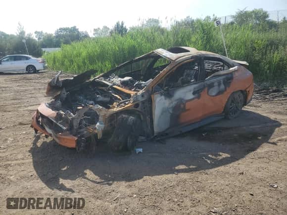 2023 Subaru WRX Limited с VIN JF1VBAL67P9806595, выставлен на аукционе Copart как лот 61837955 с пробегом Не указан миль и Списание • Salvage title. История ставок и продаж доступна на DreamBid. Изображение 1.