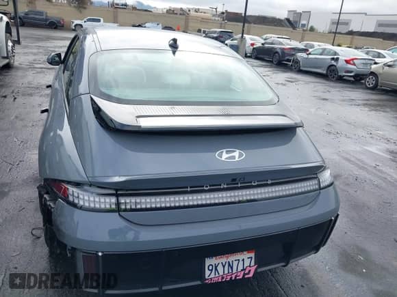 2024 Hyundai Ioniq 6 SEL with VIN KMHM34AA8RA061977, listed as a IAAI auction lot 41851674 with 8,907 mi miles and . Bid and sale history available at DreamBid. Image 17.