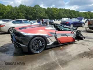 2016 Lamborghini Huracan LP 610-4 with VIN ZHWUR1ZF7GLA05381, listed as a Copart auction lot 71273294 with 10,965 mi miles and Salvage title. Bid and sale history available at DreamBid. Image 3.