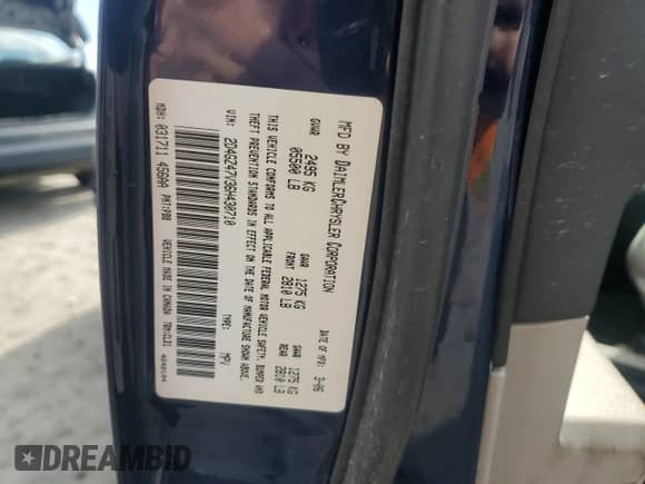 2006 Dodge Magnum SXT with VIN 2D4GZ47V36H430710, listed as a Copart auction lot 56625825 with 69,808 mi miles and Clean title. Bid and sale history available at DreamBid. Image 12.
