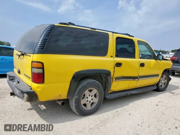 2004 Chevrolet Suburban LT z VIN 1GNFK16ZX4J277164, wystawiony jako Copart lot #57892595 z przebiegiem Nie podano mil oraz Szkoda całkowita • Salvage title. Historia ofert i sprzedaży dostępna na DreamBid. Obrazek 3.