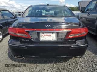 2011 Hyundai Azera Limited с VIN KMHFC4DF3BA537090, выставлен на аукционе Copart как лот 74337554 с пробегом Не указан миль и Списание • Salvage title. История ставок и продаж доступна на DreamBid. Изображение 6.