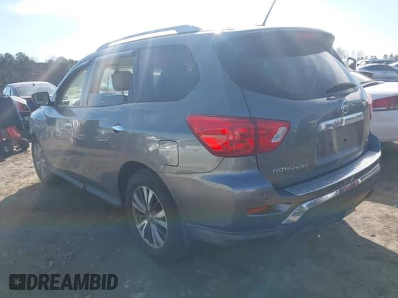 2017 Nissan Pathfinder S z VIN 5N1DR2MN2HC633243, wystawiony jako IAAI lot #41610863 z przebiegiem 139 571 mil mil oraz . Historia ofert i sprzedaży dostępna na DreamBid. Obrazek 3.