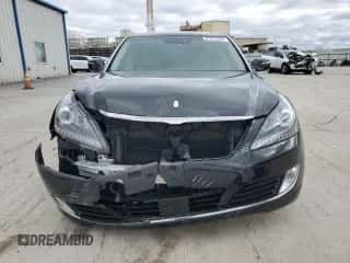 2014 Hyundai Equus Signature z VIN KMHGH4JH1EU087857, wystawiony jako Copart lot #87013634 z przebiegiem 33 361 mil mil oraz Szkoda całkowita • Salvage title. Historia ofert i sprzedaży dostępna na DreamBid. Obrazek 5.