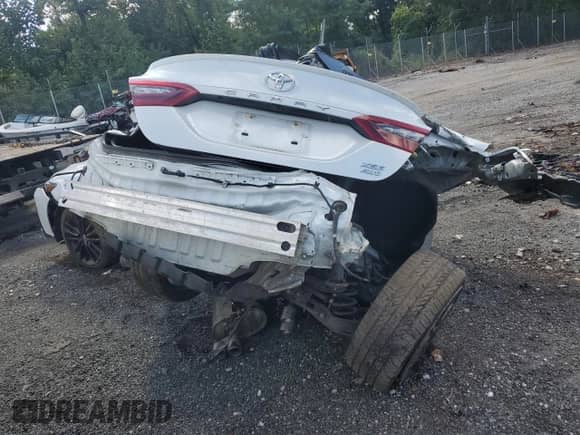 2022 Toyota Camry XSE with VIN 4T1K61BK3NU054156, listed as a Copart auction lot 80948105 with Not provided miles and Salvage title. Bid and sale history available at DreamBid. Image 2.