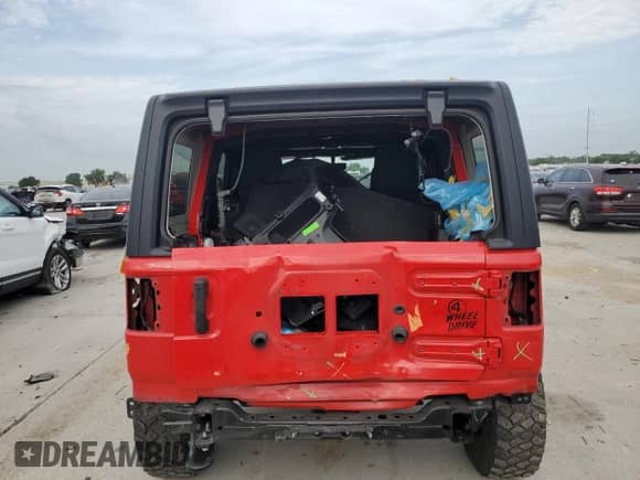 2021 Jeep Wrangler Unlimited Willys с VIN 1C4HJXDG8MW868881, выставлен на аукционе Copart как лот 61491725 с пробегом 70 139 миль миль и Списание • Salvage title. История ставок и продаж доступна на DreamBid. Изображение 6.