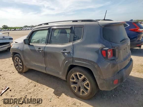 2018 Jeep Renegade Altitude with VIN ZACCJABB9JPG95346, listed as a Copart auction lot 66939205 with 359,902 mi miles and Salvage title. Bid and sale history available at DreamBid. Image 2.