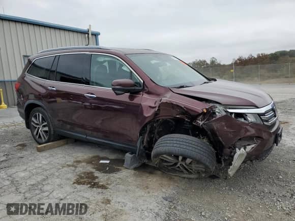 2017 Honda Pilot Touring z VIN 5FNYF6H93HB062593, wystawiony jako Copart lot #81287215 z przebiegiem Nie podano mil oraz Szkoda całkowita • Salvage title. Historia ofert i sprzedaży dostępna na DreamBid. Obrazek 4.