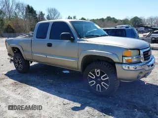 2003 GMC Sierra 1500 SLT with VIN 1GTEK19TX3E107129, listed as a IAAI auction lot 41747356 with 267,536 mi miles and . Bid and sale history available at DreamBid. Image 1.