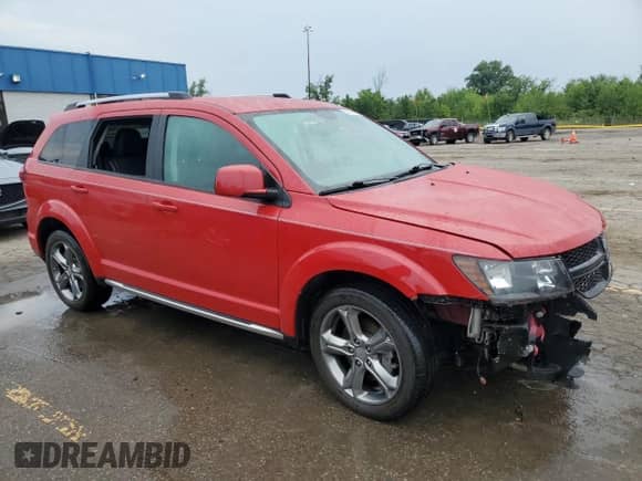 2017 Dodge Journey Crossroad Plus with VIN 3C4PDDGG6HT540769, listed as a Copart auction lot 63865085 with 100,167 mi miles and Clean title. Bid and sale history available at DreamBid. Image 4.