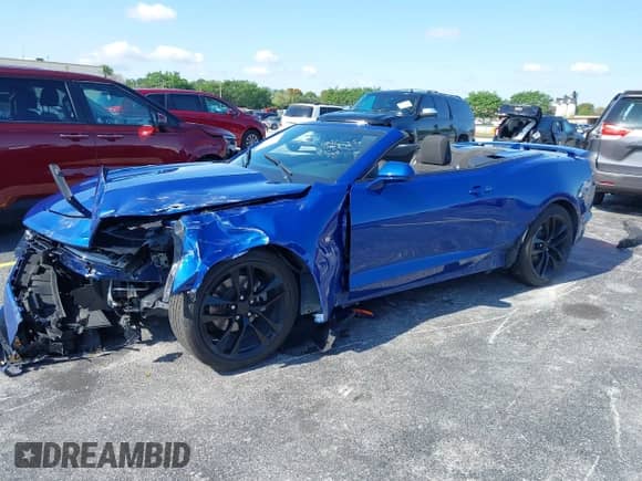 2023 Chevrolet Camaro 1LT with VIN 1G1FB3DX2P0151325, listed as a IAAI auction lot 41987427 with 38,095 mi miles and . Bid and sale history available at DreamBid. Image 17.