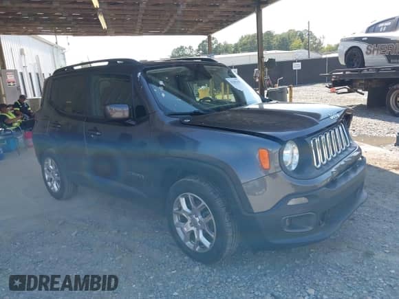 2018 Jeep Renegade Latitude with VIN ZACCJABB8JPH27476, listed as a IAAI auction lot 43292398 with 124,850 mi miles and . Bid and sale history available at DreamBid. Image 1.