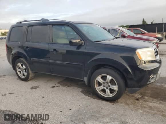 2013 Honda Pilot EX-L with VIN 5FNYF3H66DB032096, listed as a Copart auction lot 71780285 with 153,353 mi miles and Clean title. Bid and sale history available at DreamBid. Image 4.