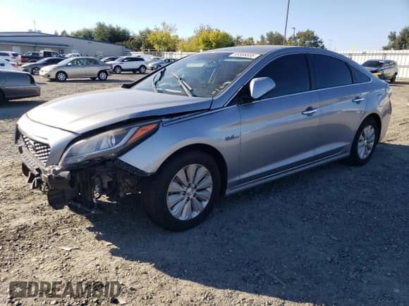 2016 Hyundai Sonata SE with VIN KMHE24L13GA024935, listed as a Copart auction lot 85566335 with 156,032 mi miles and Salvage title. Bid and sale history available at DreamBid. Image 1.