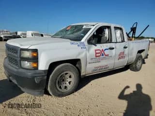 2014 Chevrolet Silverado 1500 Work Truck with VIN 1GCRCPEC2EZ193765, listed as a Copart auction lot 77955414 with 187,148 mi miles and Salvage title. Bid and sale history available at DreamBid. Image 1.