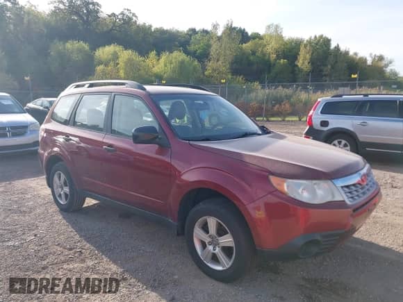 2011 Subaru Forester X with VIN JF2SHABC7BH756767, listed as a IAAI auction lot 43349068 with 201,636 mi miles and . Bid and sale history available at DreamBid. Image 1.