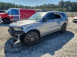 2021 Dodge Durango R/T with VIN 1C4SDHCTXMC791370, listed as a Copart auction lot 85079215 with 59,061 mi miles and Non repairable. Bid and sale history available at DreamBid. Image 1.