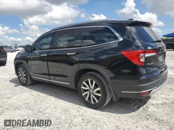 2022 Honda Pilot Touring 7-Passenger with VIN 5FNYF5H60NB034388, listed as a Copart auction lot 65687615 with 49,231 mi miles and Salvage title. Bid and sale history available at DreamBid. Image 2.