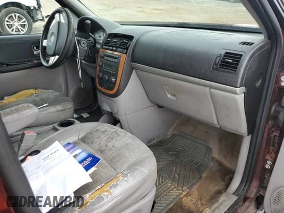 2007 Saturn Relay 2 with VIN 5GZDV031X7D131588, listed as a Copart auction lot 72697244 with Not provided miles and Salvage title. Bid and sale history available at DreamBid. Image 8.