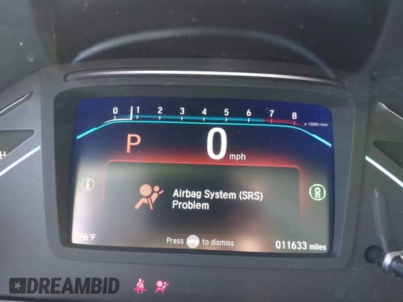 2024 Honda Odyssey EX-L with VIN 5FNRL6H66RB001727, listed as a IAAI auction lot 42725197 with 11,633 mi miles and . Bid and sale history available at DreamBid. Image 15.