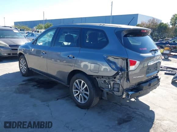 2015 Nissan Pathfinder SV с VIN 5N1AR2MN7FC634047, выставлен на аукционе IAAI как лот 41678376 с пробегом 151 580 миль миль и . История ставок и продаж доступна на DreamBid. Изображение 3.