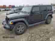 2022 Jeep Wrangler Unlimited Sport with VIN 1C4HJXDN4NW144864, listed as a Copart auction lot 81532584 with 34,830 mi miles and Salvage title. Bid and sale history available at DreamBid. Image 1.