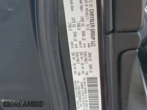 2014 Jeep Grand Cherokee Laredo z VIN 1C4RJFAG8EC280243, wystawiony jako Copart lot #68953675 z przebiegiem 121 886 mil mil oraz Szkoda całkowita • Salvage title. Historia ofert i sprzedaży dostępna na DreamBid. Obrazek 14.