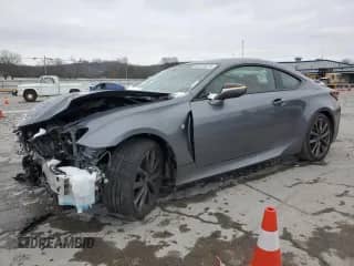 2020 Lexus RC 300 F Sport z VIN JTHGA5BCXL5010668, wystawiony jako Copart lot #46134975 z przebiegiem 29 759 mil mil oraz Szkoda całkowita • Salvage title. Historia ofert i sprzedaży dostępna na DreamBid. Obrazek 1.