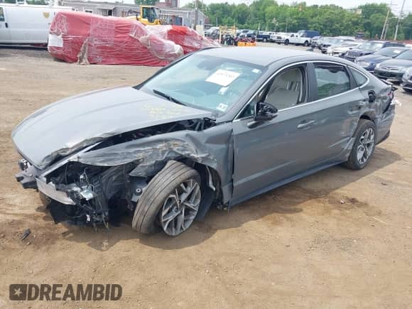 2022 Hyundai Sonata SEL with VIN KMHL64JA8NA243787, listed as a IAAI auction lot 42473202 with Not provided miles and . Bid and sale history available at DreamBid. Image 18.