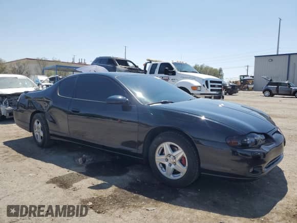 2005 Chevrolet Monte Carlo LT with VIN 2G1WX12K459153710, listed as a Copart auction lot 62702315 with 87,098 mi miles and Salvage title. Bid and sale history available at DreamBid. Image 4.