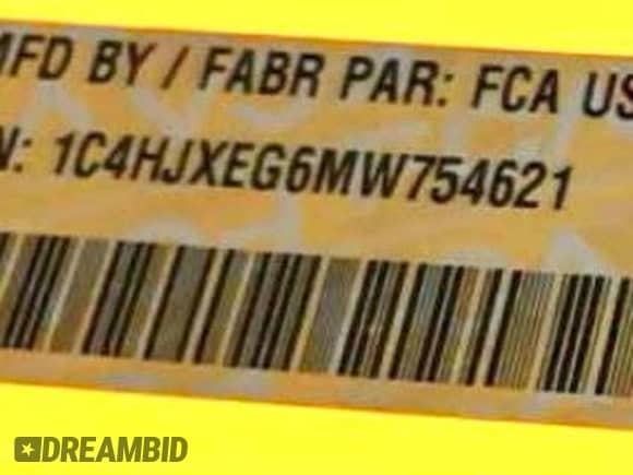 2021 Jeep Wrangler Unlimited Sahara с VIN 1C4HJXEG6MW754621, выставлен на аукционе Copart как лот 83845955 с пробегом 52 039 миль миль и Чистый • Clean title. История ставок и продаж доступна на DreamBid. Изображение 10.