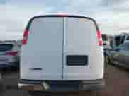 2021 Chevrolet Express Cargo with VIN 1GCWGAFP4M1202646, listed as a IAAI auction lot 43239588 with 43,309 mi miles and . Bid and sale history available at DreamBid. Image 16.