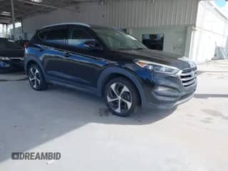 2016 Hyundai Tucson Sport with VIN KM8J33A23GU182014, listed as a IAAI auction lot 43504677 with 127,193 mi miles and . Bid and sale history available at DreamBid. Image 1.