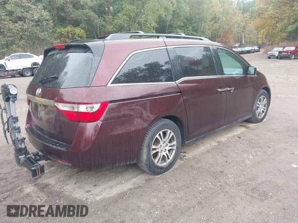 2011 Honda Odyssey EX с VIN 5FNRL5H47BB003758, выставлен на аукционе IAAI как лот 43427157 с пробегом 207 113 миль миль и . История ставок и продаж доступна на DreamBid. Изображение 4.