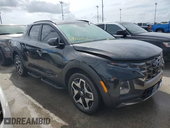 2023 Hyundai Santa Cruz Limited with VIN 5NTJEDAF8PH041863, listed as a Copart auction lot 73824024 with 23,528 mi miles and Salvage title. Bid and sale history available at DreamBid. Image 4.