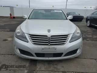 2014 Hyundai Equus Ultimate with VIN KMHGH4JH8EU082347, listed as a Copart auction lot 45393595 with 104,562 mi miles and Clean title. Bid and sale history available at DreamBid. Image 5.