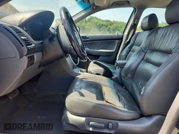 2005 Honda Accord EX-L with VIN 1HGCM56805A040626, listed as a Copart auction lot 66748615 with Not provided miles and Salvage title. Bid and sale history available at DreamBid. Image 7.