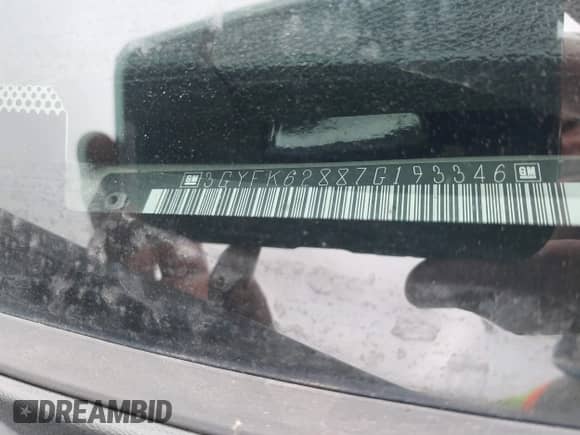 2007 Cadillac Escalade EXT with VIN 3GYFK62887G193346, listed as a IAAI auction lot 41522004 with 111,069 mi miles and . Bid and sale history available at DreamBid. Image 9.