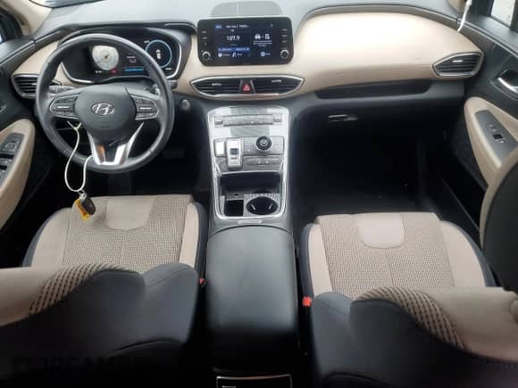 2021 Hyundai Santa Fe SEL z VIN 5NMS64AJXMH301273, wystawiony jako Copart lot #67707995 z przebiegiem 49 420 mil mil oraz Szkoda całkowita • Salvage title. Historia ofert i sprzedaży dostępna na DreamBid. Obrazek 8.